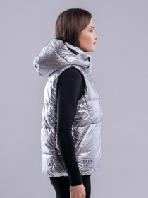 Утепленный жилет Peak модель FW494038-SIL Фото