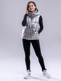 Утепленный жилет Peak модель FW494038-SIL Фото