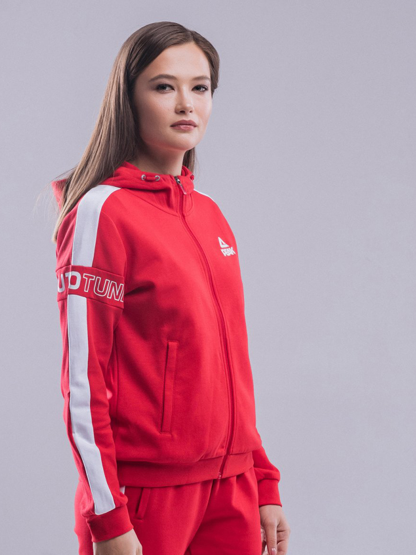 Кофта спортивная Peak модель FWA01028-RED Фото