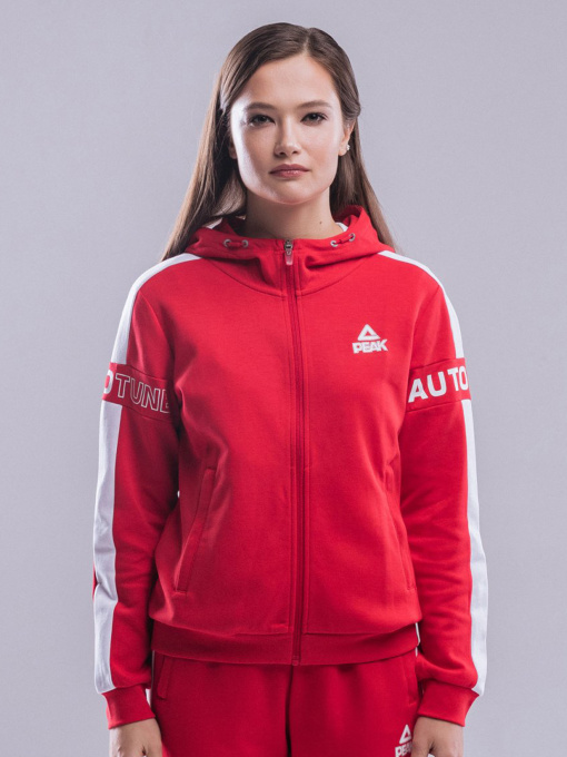 Кофта спортивная Peak модель FWA01028-RED Фото