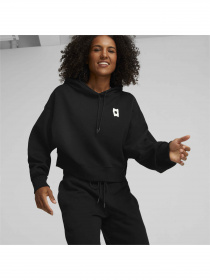 Худи PUMA Pivot Crop Hoodie модель 534202 Фото