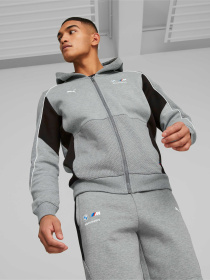 Кофта спортивная PUMA Bmw Mms Hdd Sweat Jkt модель 538131 Фото