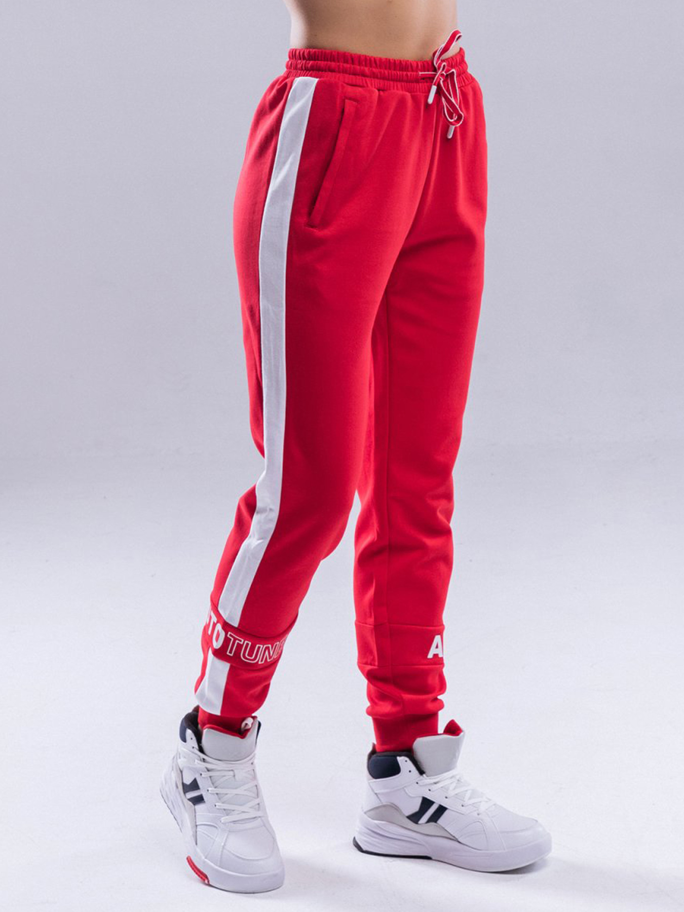 Штаны спортивные Peak модель FWB01028-RED Штаны спортивные Peak модель FWB01028-RED Фото