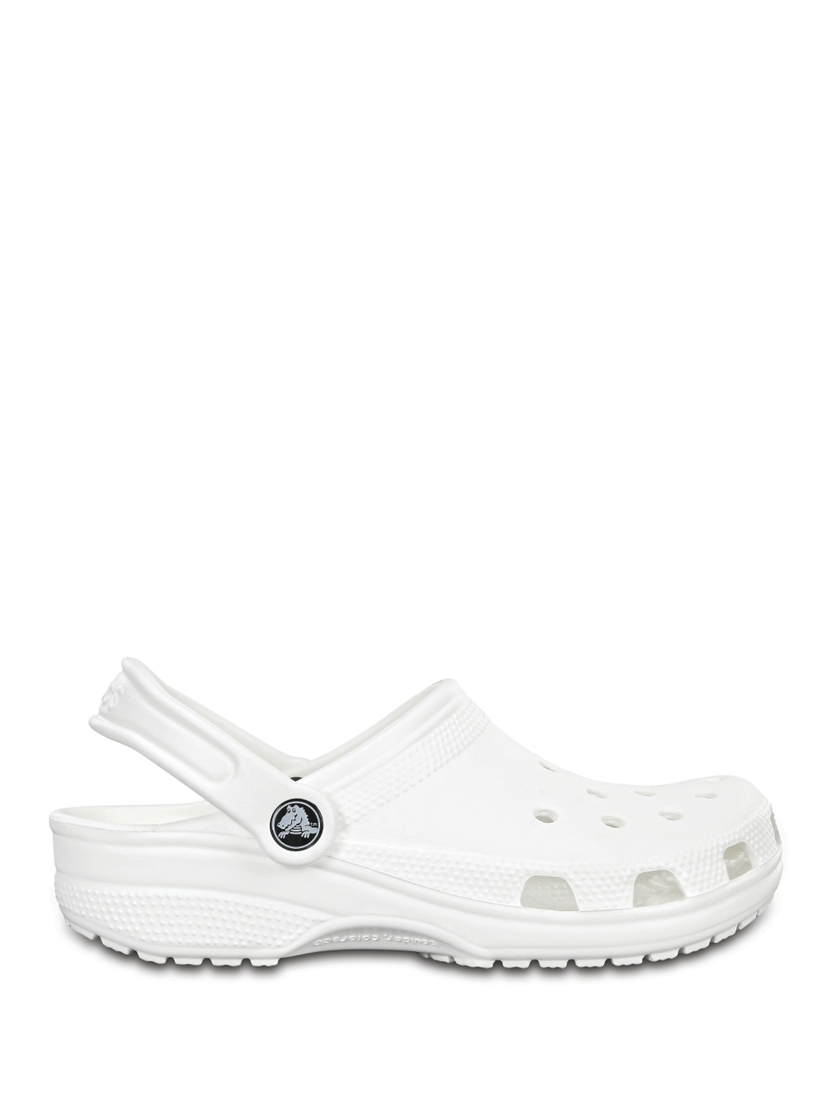 Жіноче Сабо Crocs  (10001Whi) колір білий, матеріал синтетичний матеріал