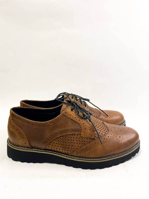 Броги Legessy модель ONYX_BROWN_PERF Фото
