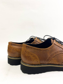 Броги Legessy модель ONYX_BROWN_PERF Фото