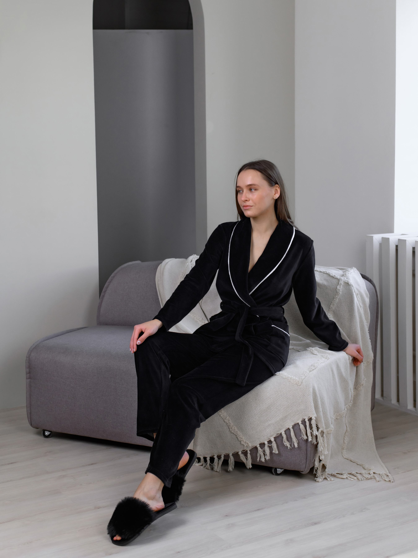 Пижама N.EL модель 1535-52_black Фото