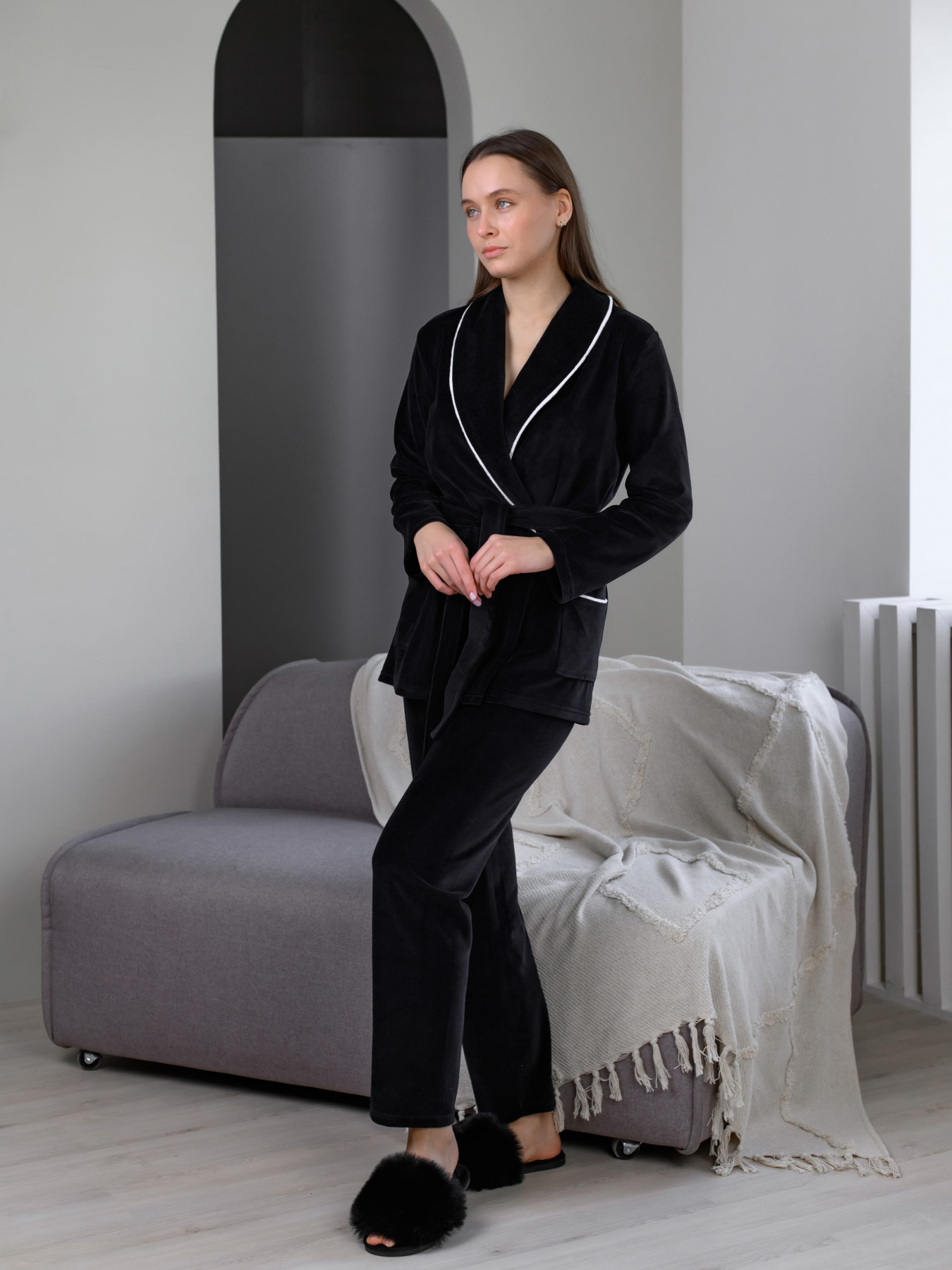 Пижама N.EL модель 1535-52_black Фото