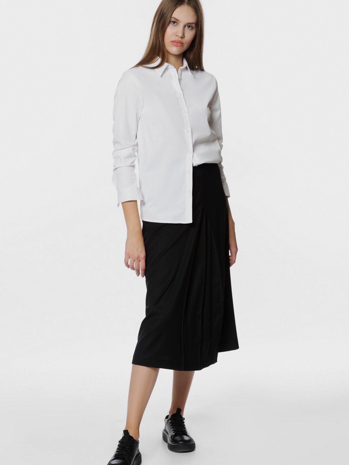 Спідниця міді Arber модель ANW23.05.02 Фото