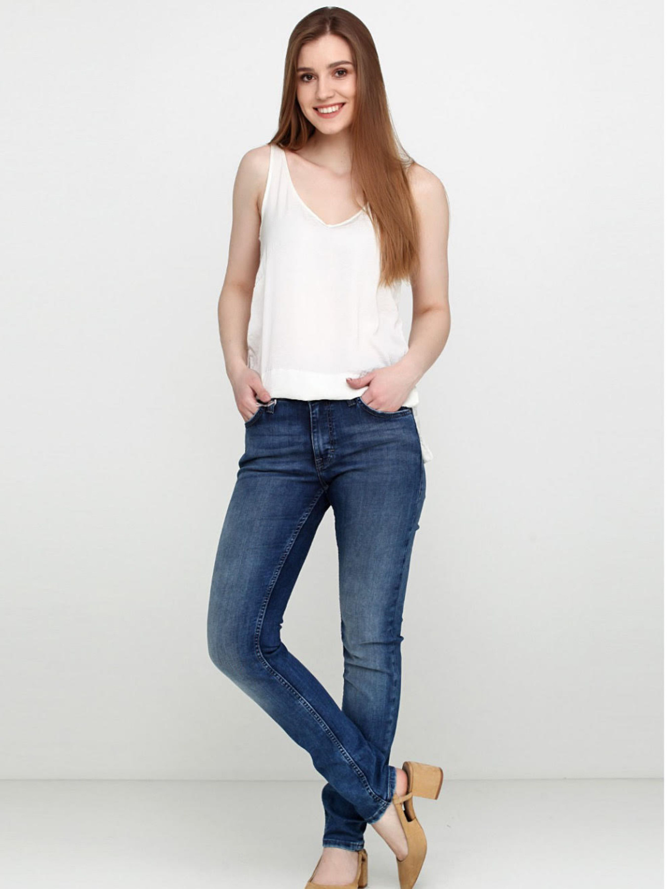 Зауженные джинсы Mustang Jeans модель 4004110 Фото