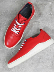 Кеды низкие Respect модель 48701_RED Кеды низкие Respect модель 48701_RED Фото