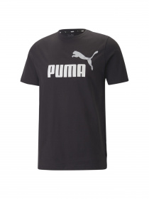 Футболки и поло PUMA Ess+ 2 Col Logo Tee модель 586759 Фото