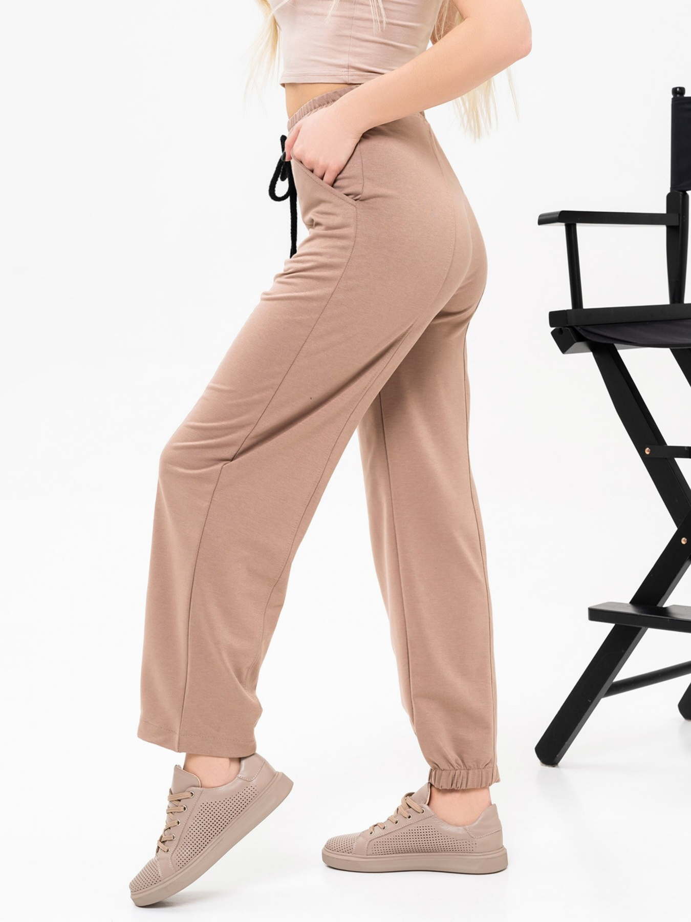 Спортивні штани ISSA Plus модель 13693_beige Фото