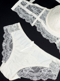 Комплект белья ISSA Plus модель BL2-418_milk Фото