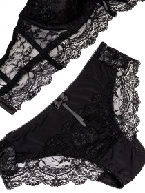 Комплект белья ISSA Plus модель BL2-418_black Фото