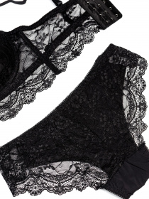 Комплект белья ISSA Plus модель BL2-418_black Фото