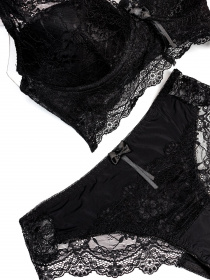 Комплект белья ISSA Plus модель BL2-418_black Фото