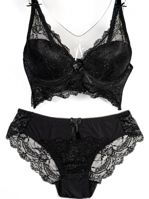 Комплект белья ISSA Plus модель BL2-418_black Фото