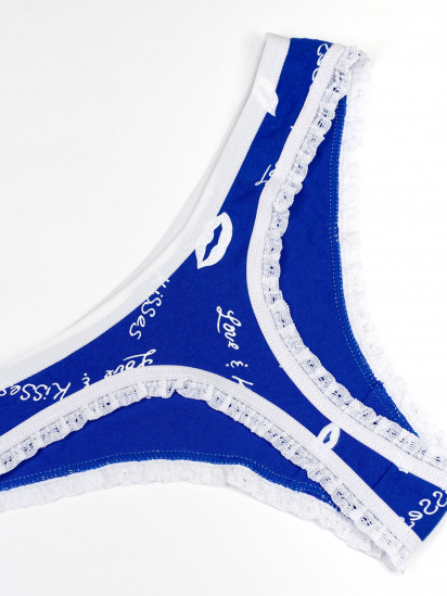 Труси ISSA Plus модель BL2-589_darkblue — фото - INTERTOP