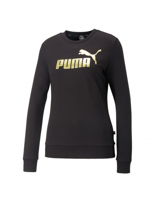 Свитшот PUMA Ess+ Metallic Logo Crew модель 673650 Фото