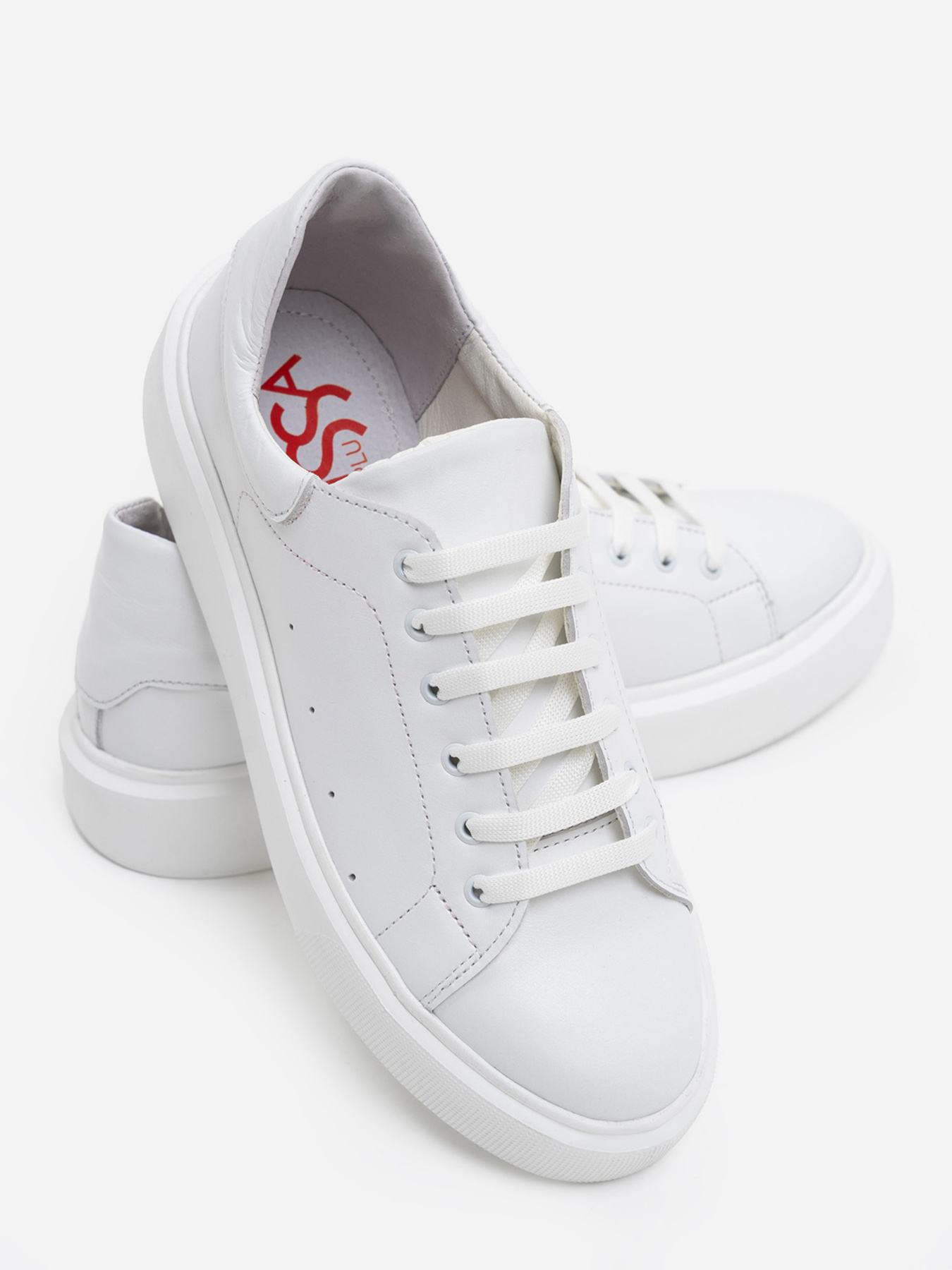 Кеды низкие ISSA Plus модель OB2-185_white Фото