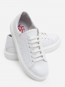 Кеды низкие ISSA Plus модель OB2-185_white Фото