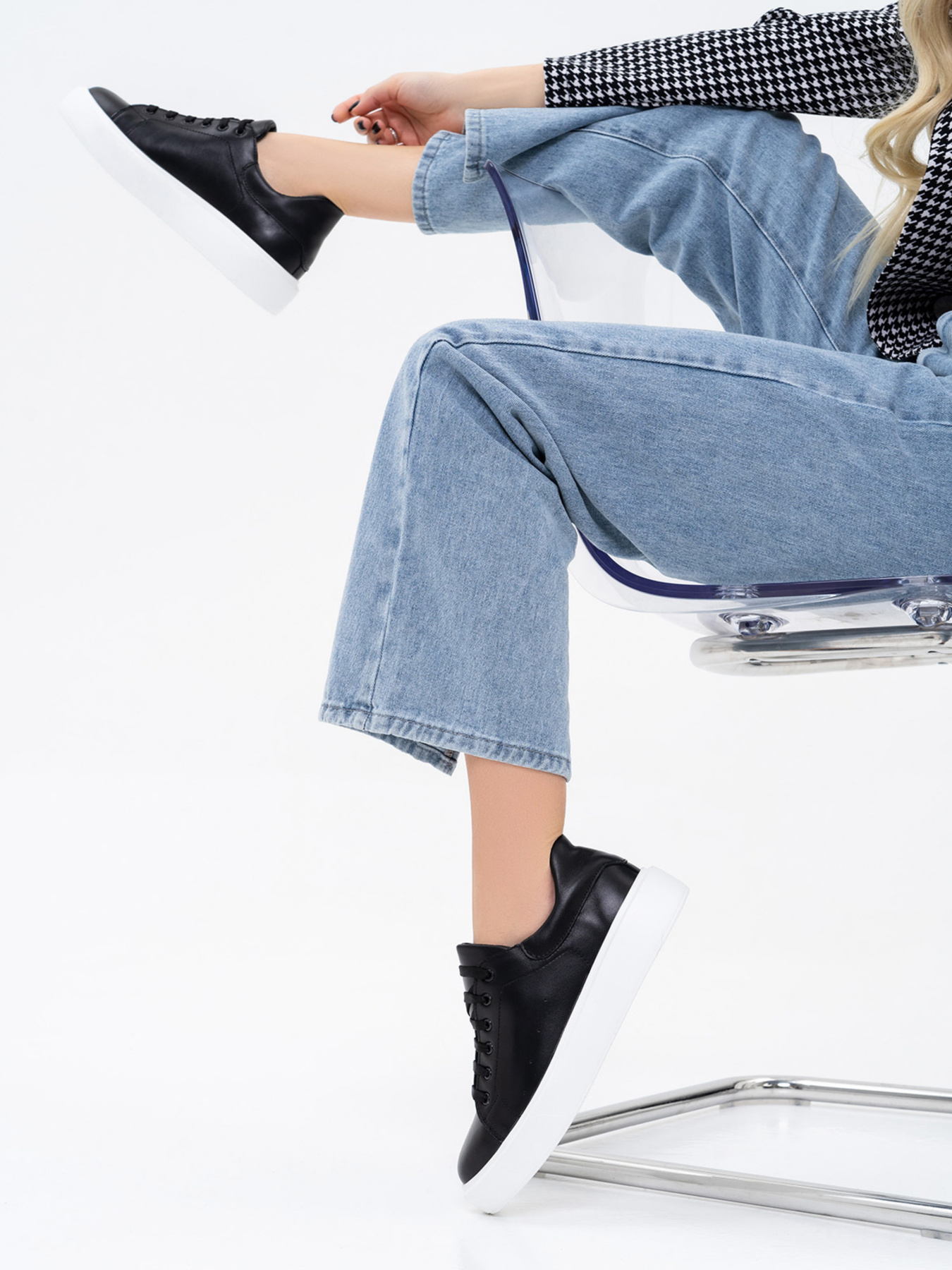 Кеди низькі ISSA Plus модель OB2-185_black Фото