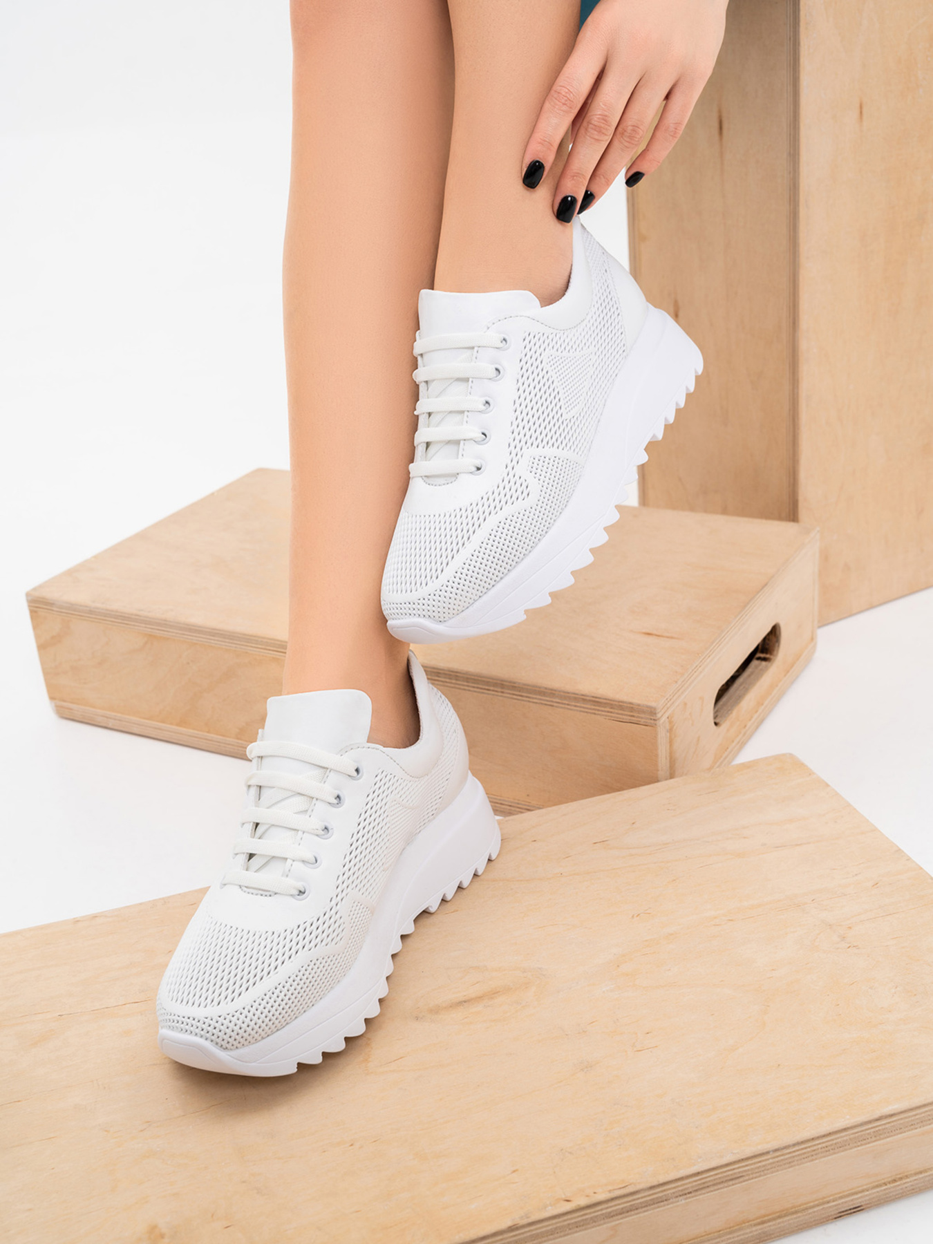 Кроссовки ISSA Plus модель OB2-186_white Фото