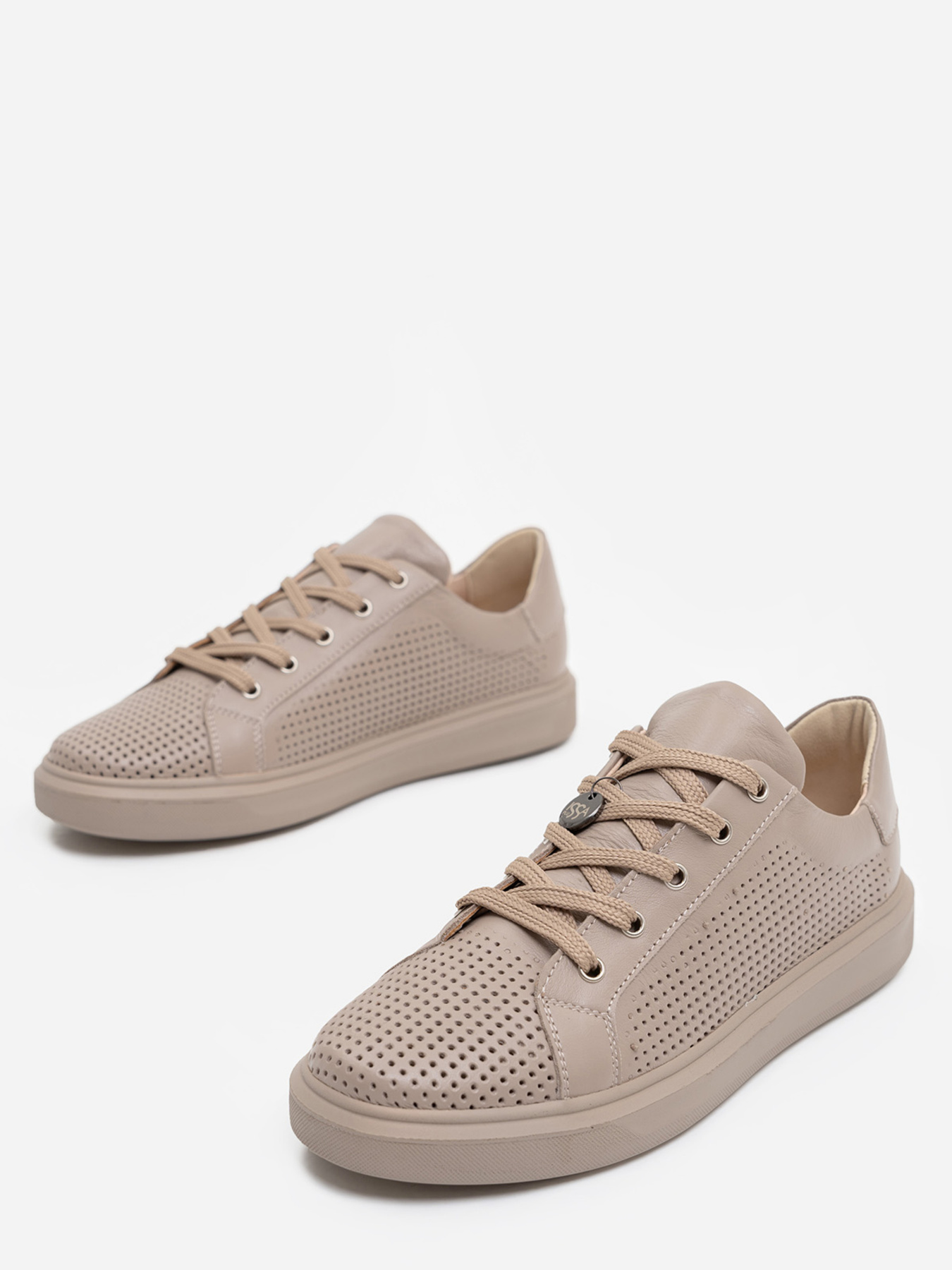 Кеди низькі ISSA Plus модель OB2-192_beige Фото