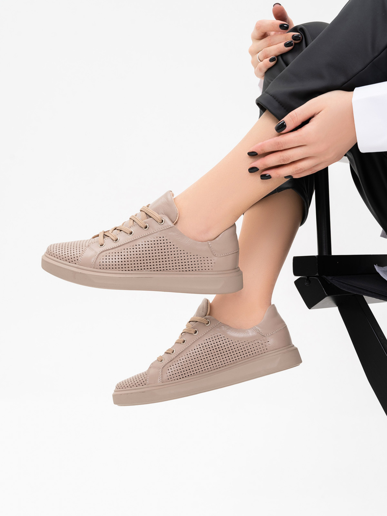 Кеди низькі ISSA Plus модель OB2-192_beige Фото