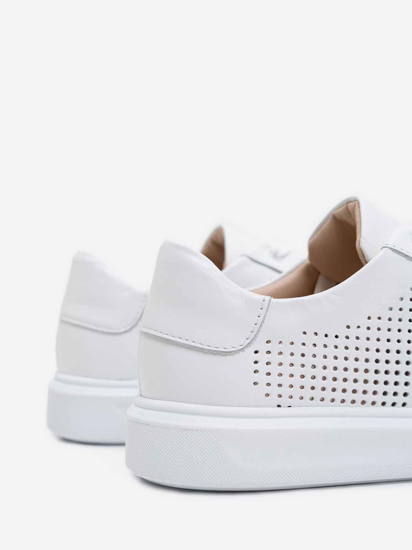 Кеды низкие ISSA Plus модель OB2-192_white Фото