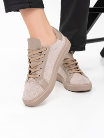 Кеди низькі ISSA Plus модель OB2-193_beige Фото