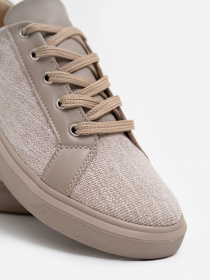 Кеды низкие ISSA Plus модель OB2-193_beige Кеды низкие ISSA Plus модель OB2-193_beige Фото