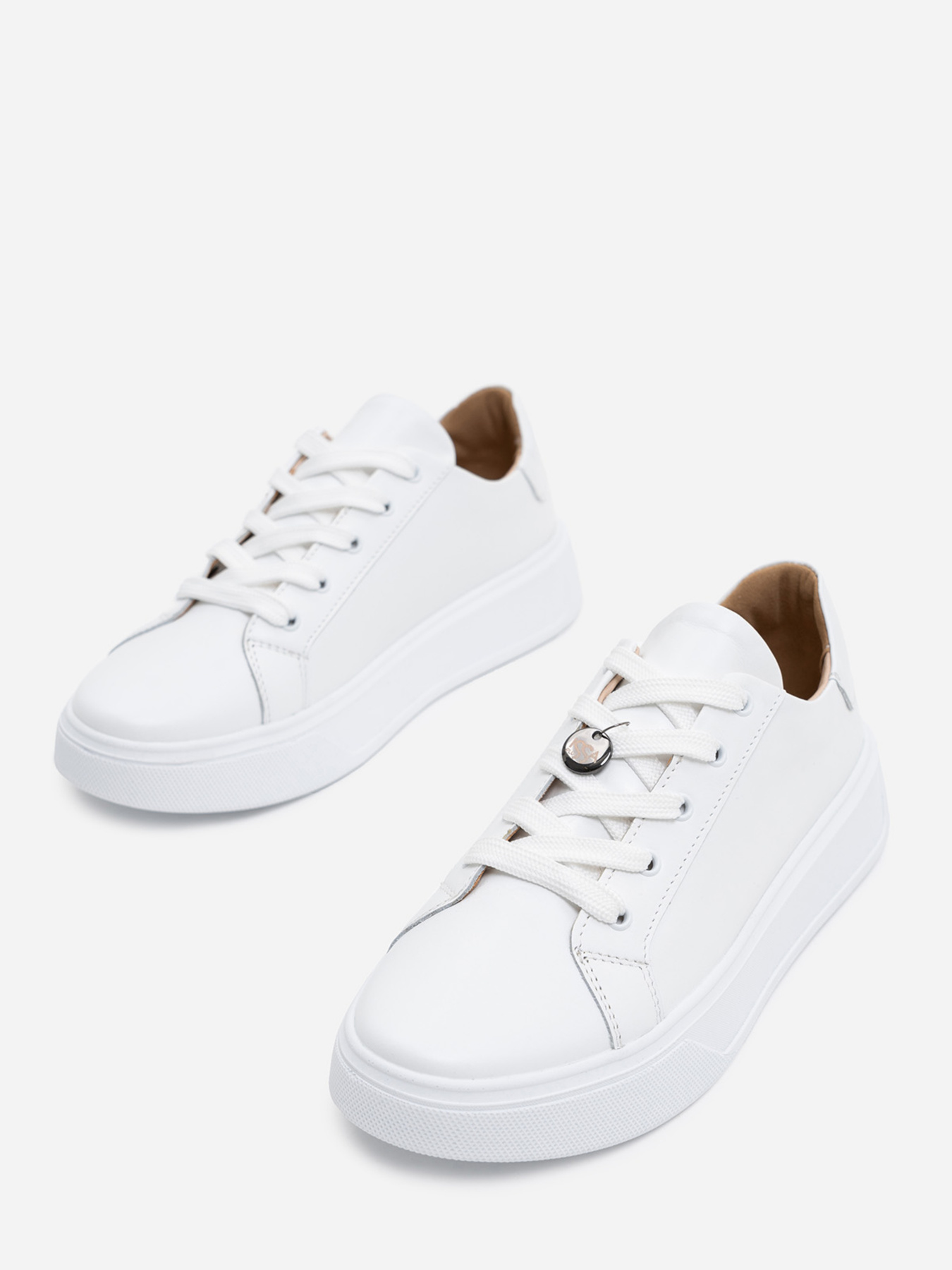 Кеды низкие ISSA Plus модель OB2-194_white Фото