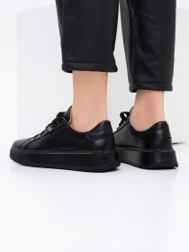 Кеды низкие ISSA Plus модель OB2-194_black Кеды низкие ISSA Plus модель OB2-194_black Фото