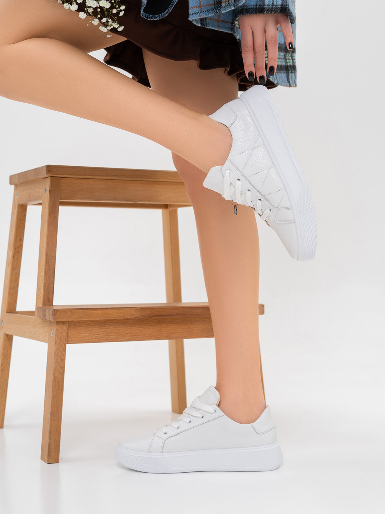 Кеди низькі ISSA Plus модель OB2-195_white Кеди низькі ISSA Plus модель OB2-195_white Фото