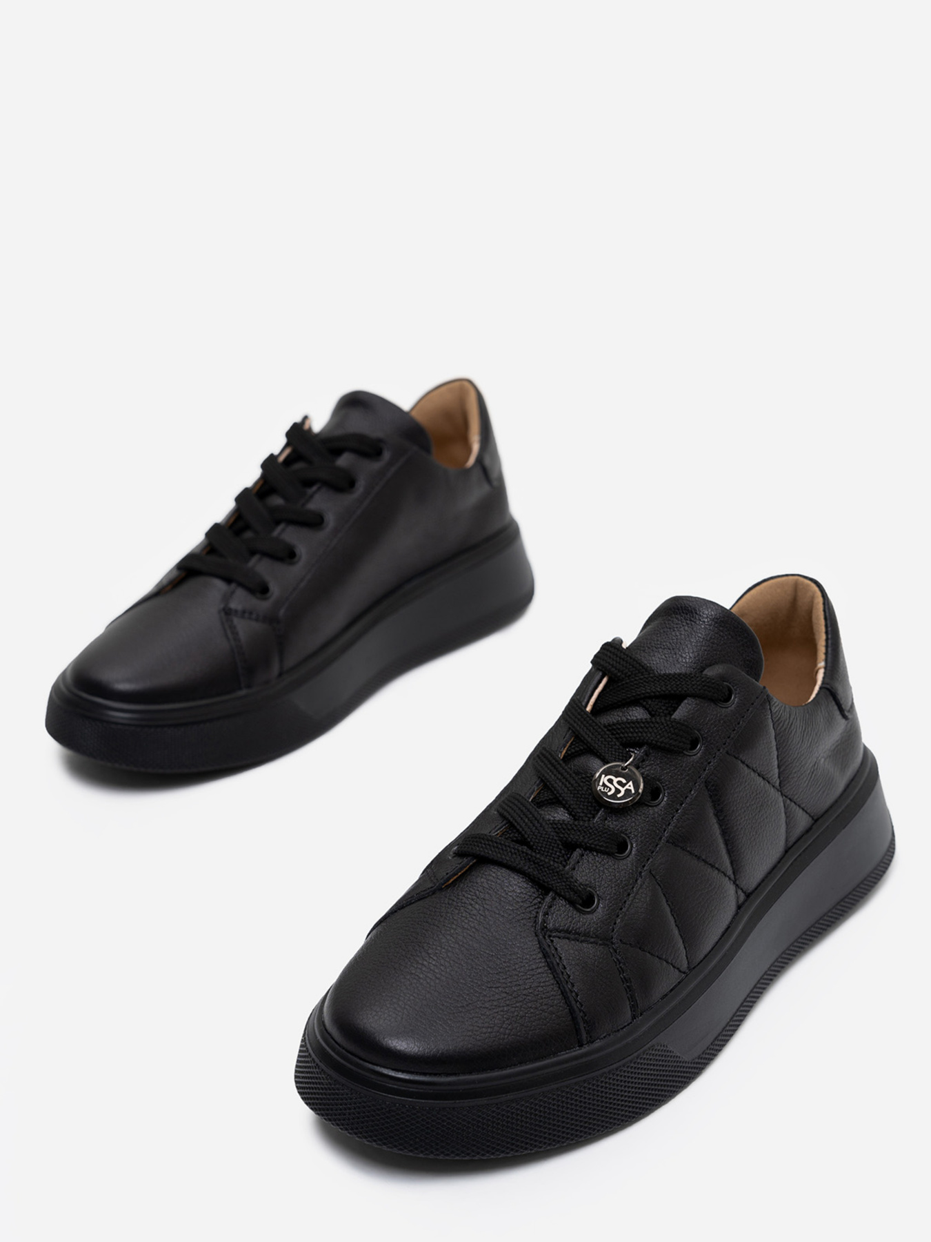 Кеди низькі ISSA Plus модель OB2-195_black Фото