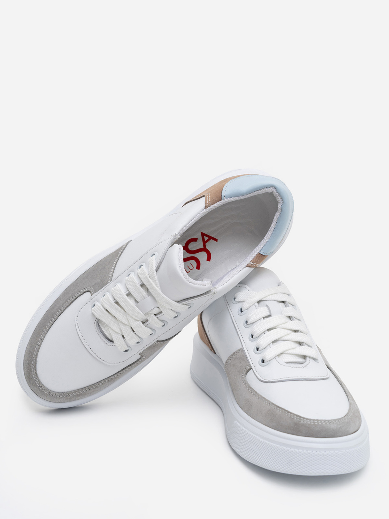 Кроссовки ISSA Plus модель OB2-198_white Фото