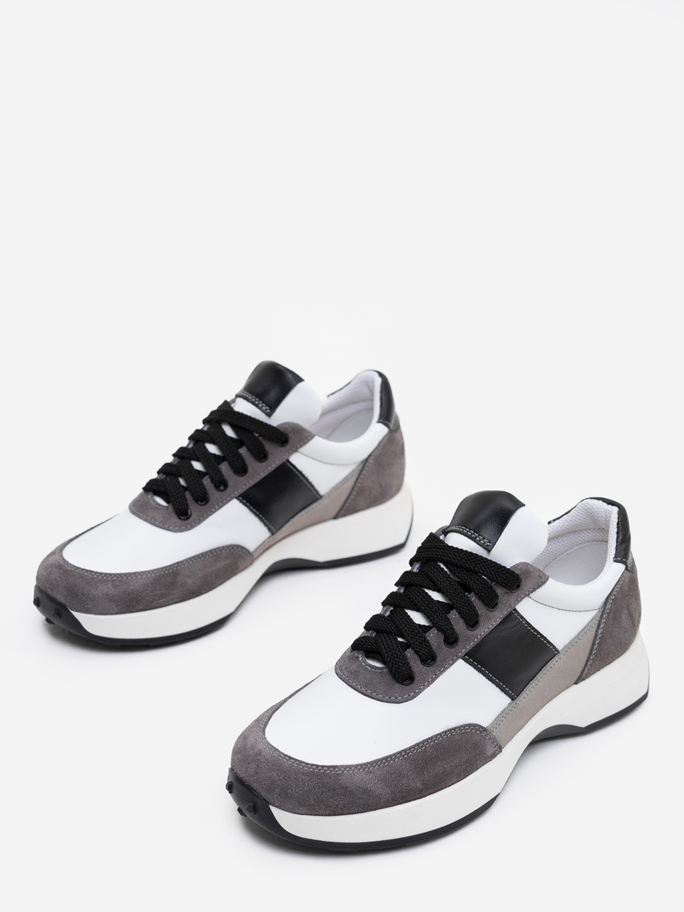 Кроссовки ISSA Plus модель OB2-200_whitegrey Фото