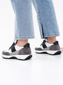 Кроссовки ISSA Plus модель OB2-200_whitegrey Фото