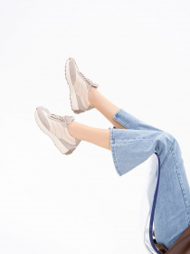 Кроссовки ISSA Plus модель OB2-201_beige Фото