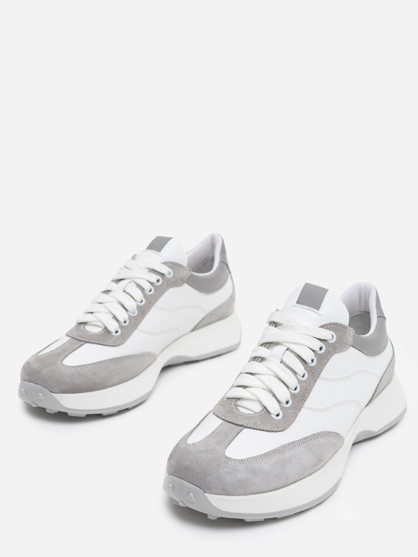 Кроссовки ISSA Plus модель OB2-201_whitegrey Фото