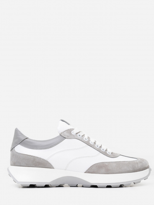 Кроссовки ISSA Plus модель OB2-201_whitegrey Фото