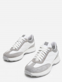 Кросівки повсякденні ISSA Plus модель OB2-201_whitegrey Фото