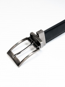 Ремень ISSA Plus модель R1-129_blackbrown Фото