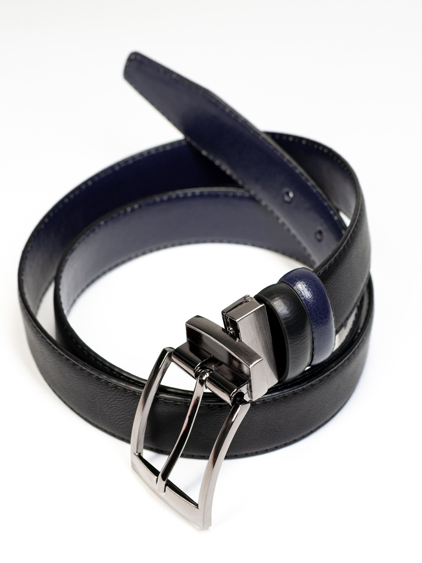 Ремінь ISSA Plus модель R1-129_blackblue Фото