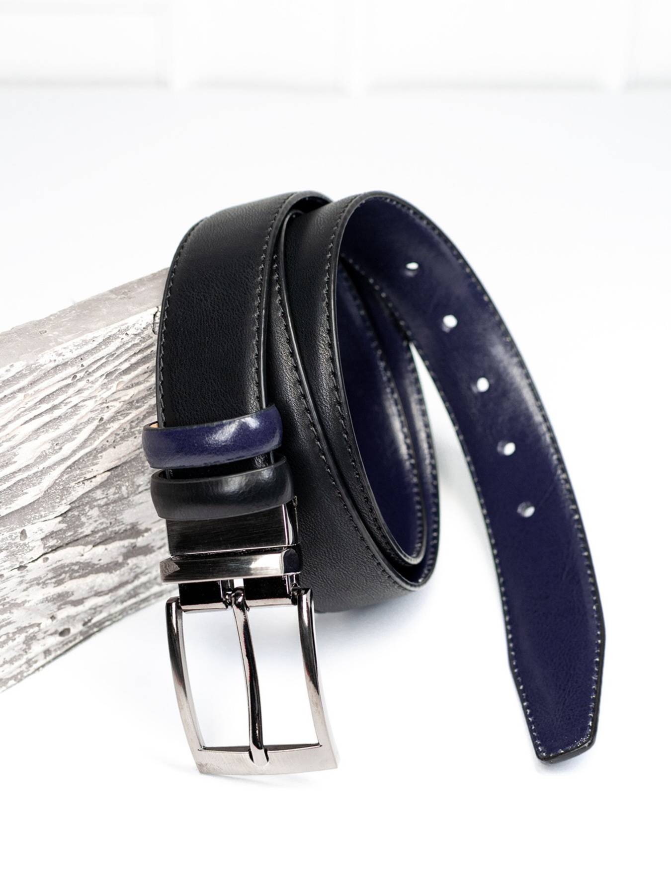 Ремінь ISSA Plus модель R1-129_blackblue Фото