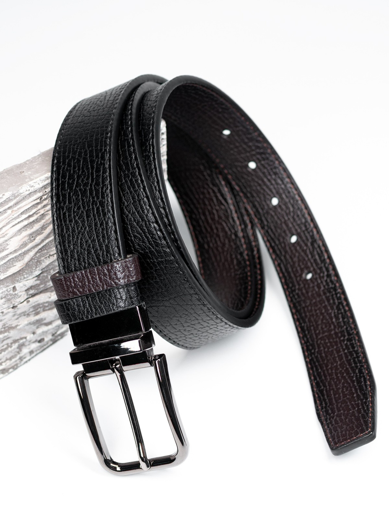 Ремень ISSA Plus модель R1-130_blackbrown Фото