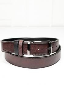 Ремень ISSA Plus модель R1-131_blackbrown Ремень ISSA Plus модель R1-131_blackbrown Фото