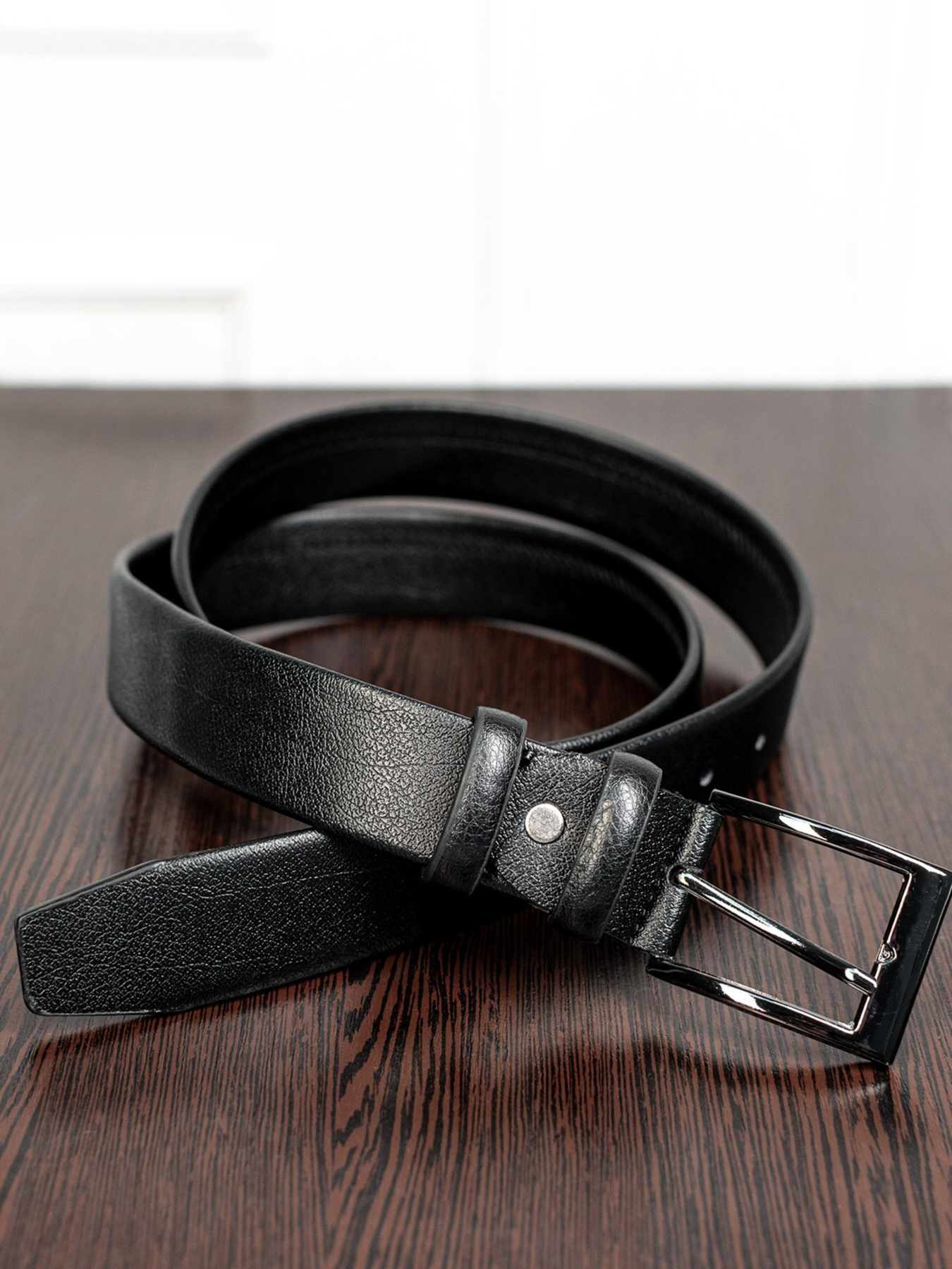 Ремень ISSA Plus модель R1-132_black Фото